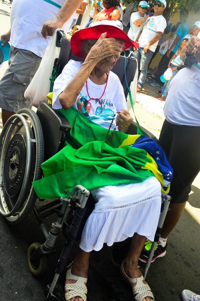 O evento reúne crianças, jovens, adultos e idosos