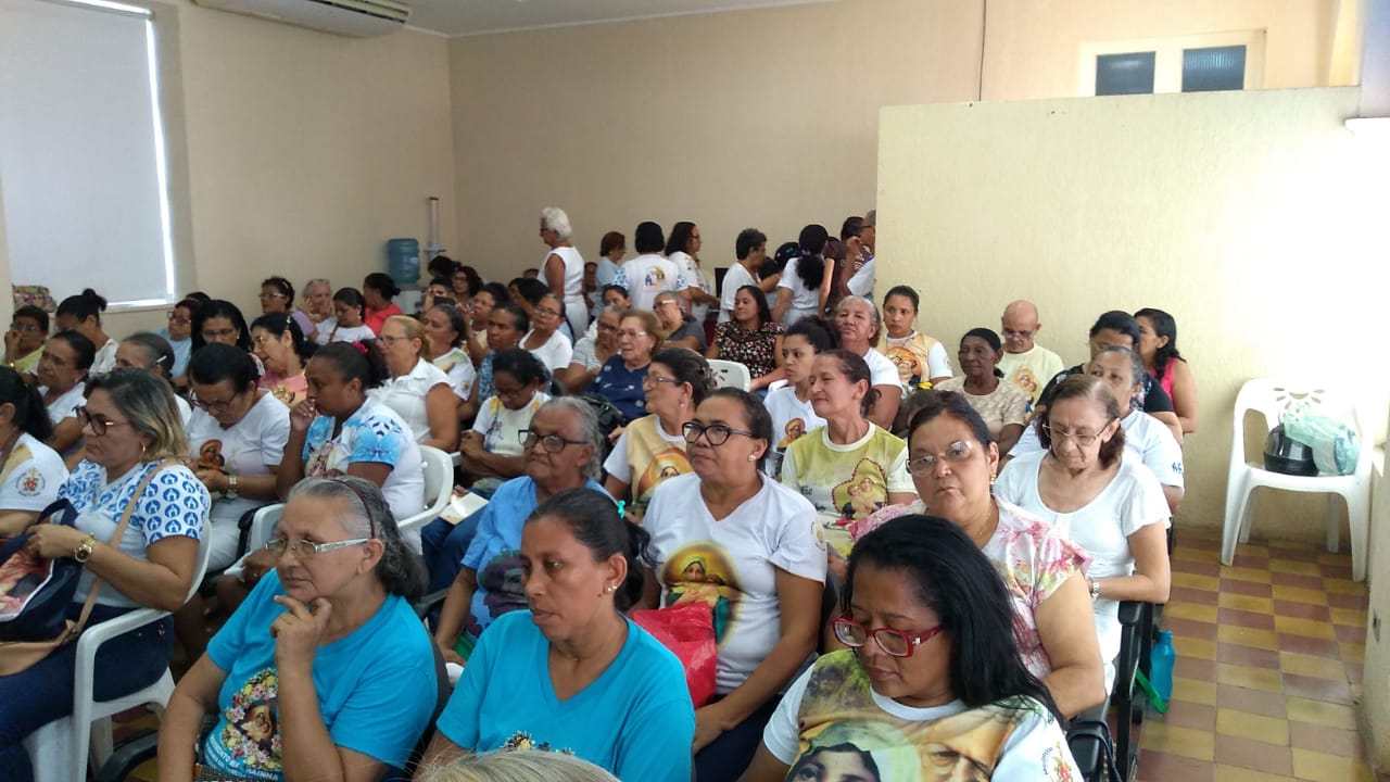 Participantes da formação no Centro Paulo VI