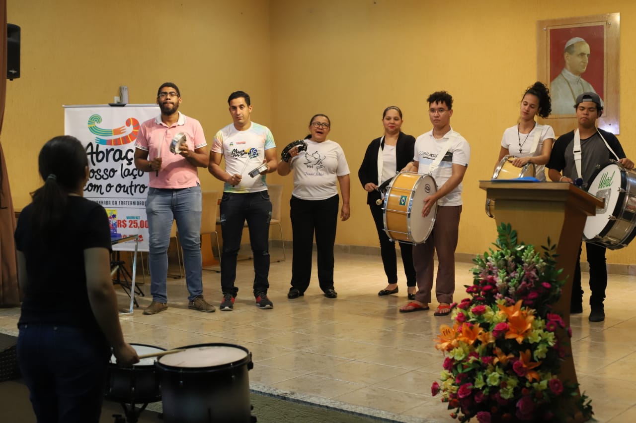 Apresentação musical durante abertura da solenidade de premiação 2019