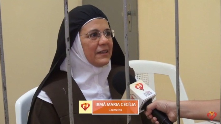 Irmã Maria Cecília, em entrevista para o Programa Em Tuas Mãos