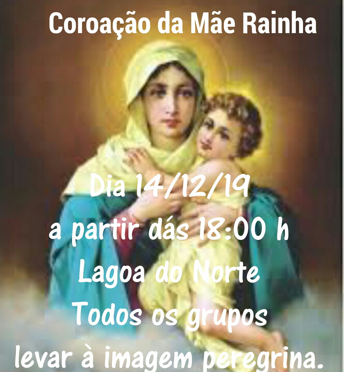 convite mãe rainha