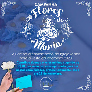 2020 PNSIC Festa da Padroeira - Arte 5 Flores de Maria