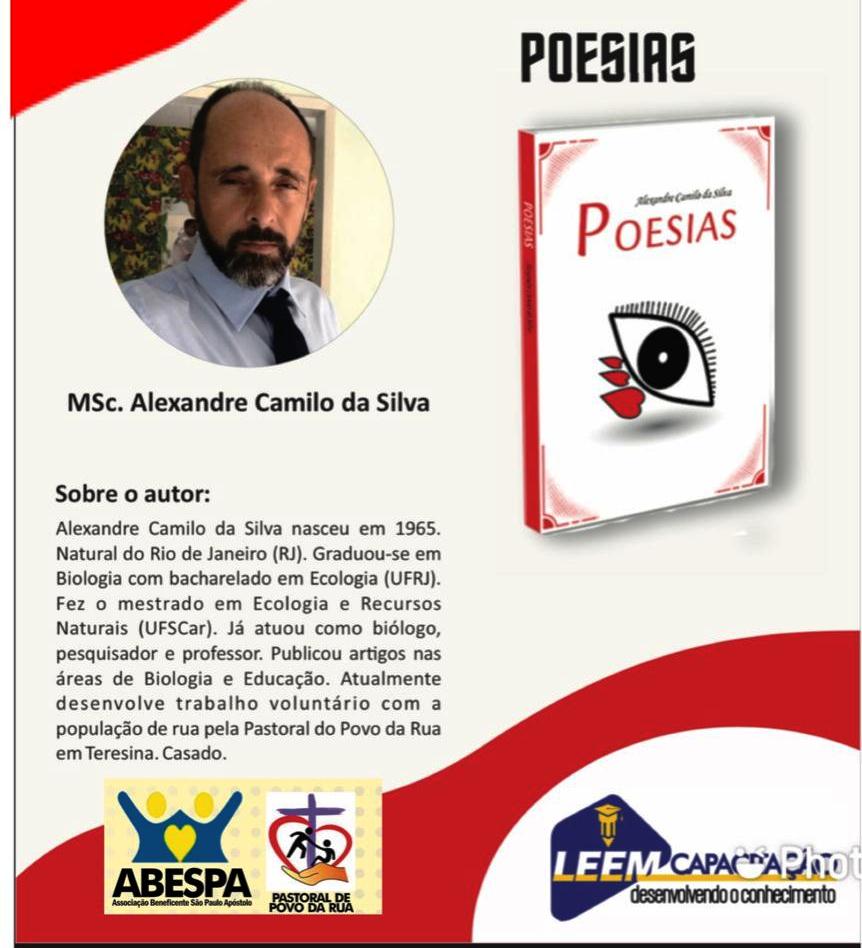 Autor livro poesias