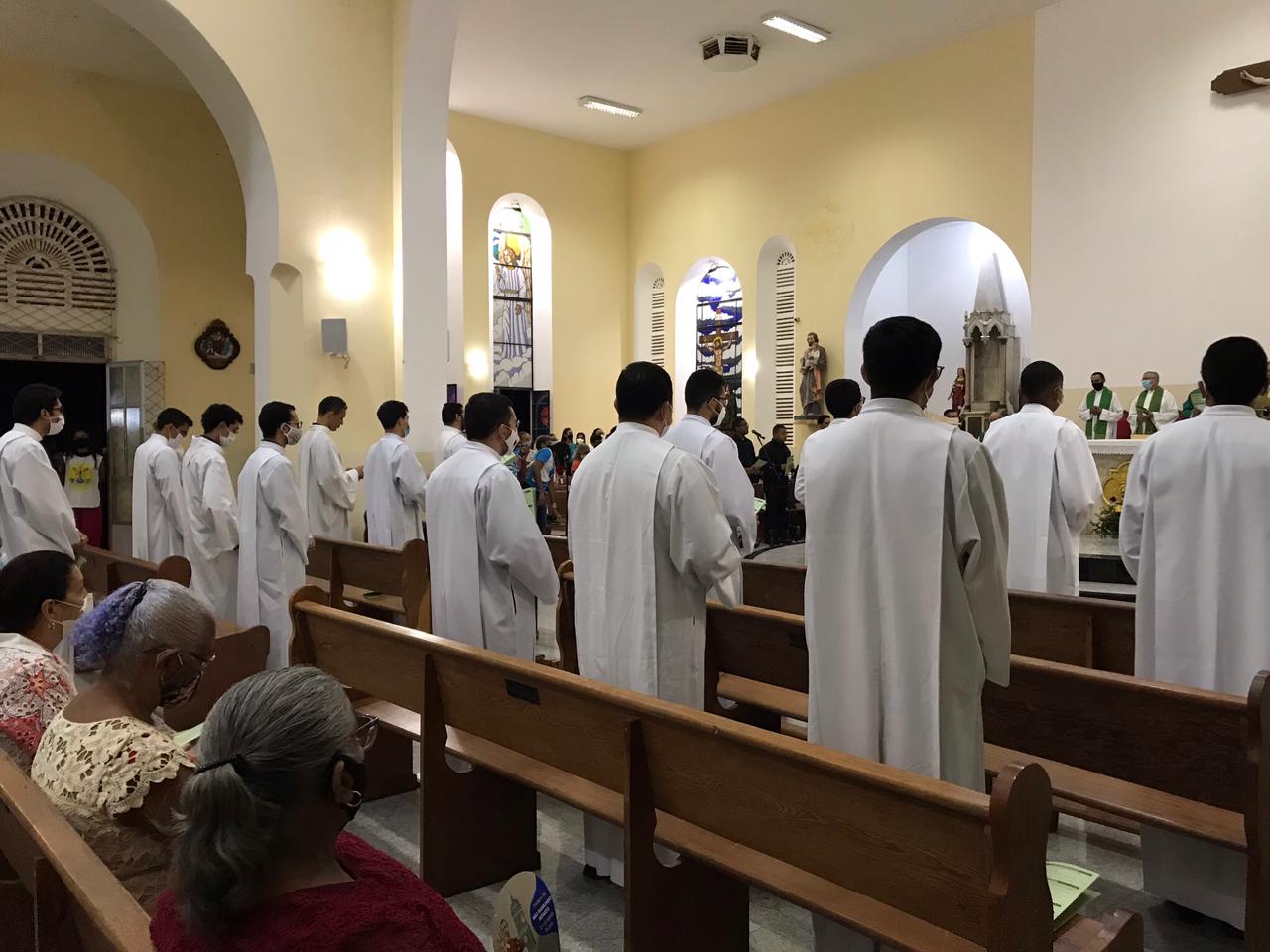 Seminaristas da Arquidiocese de Teresina participaram da Missa Vocacional