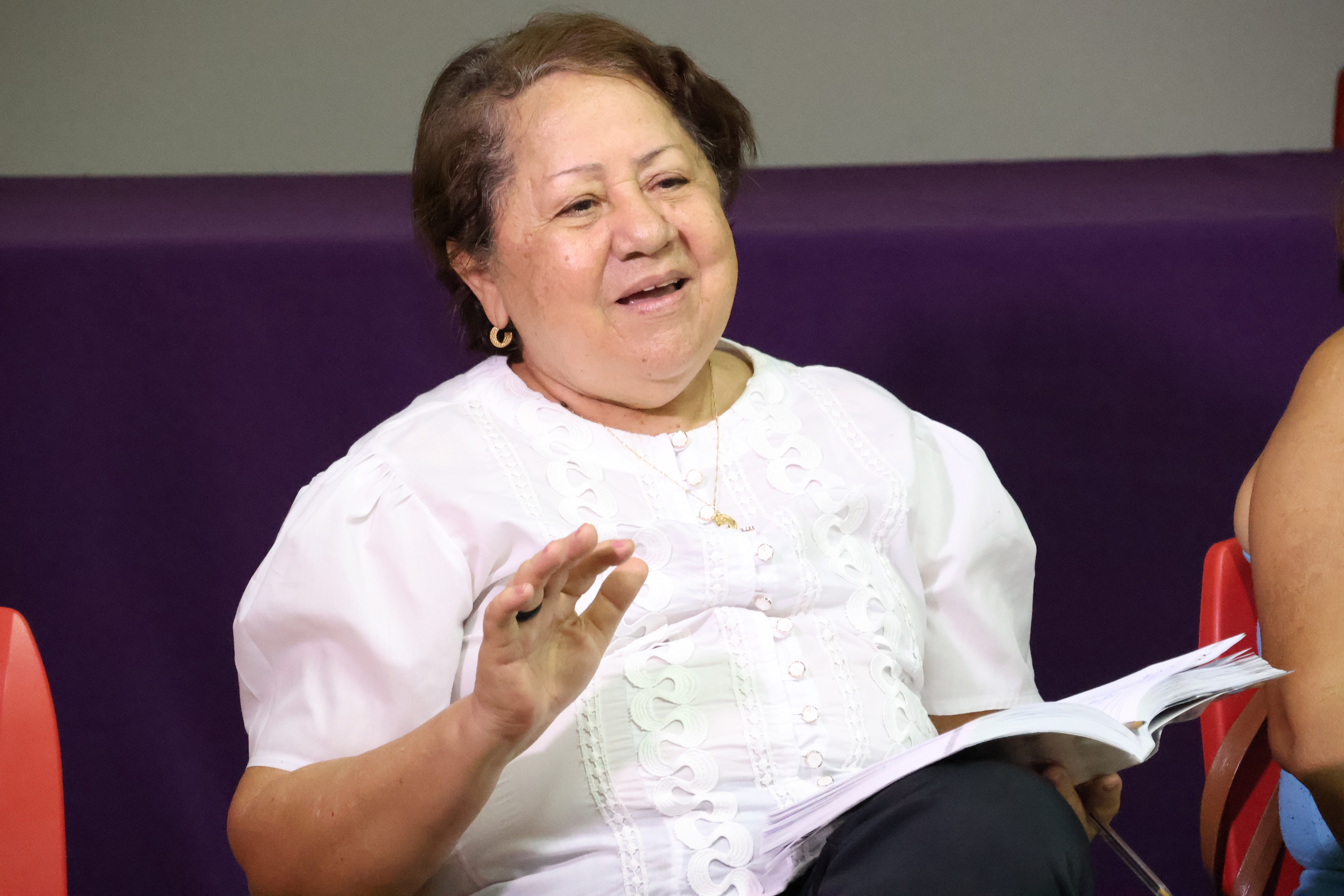 Graça Ferreira, coordenadora do Conselho Arquidiocesano das Pastorais Sociais