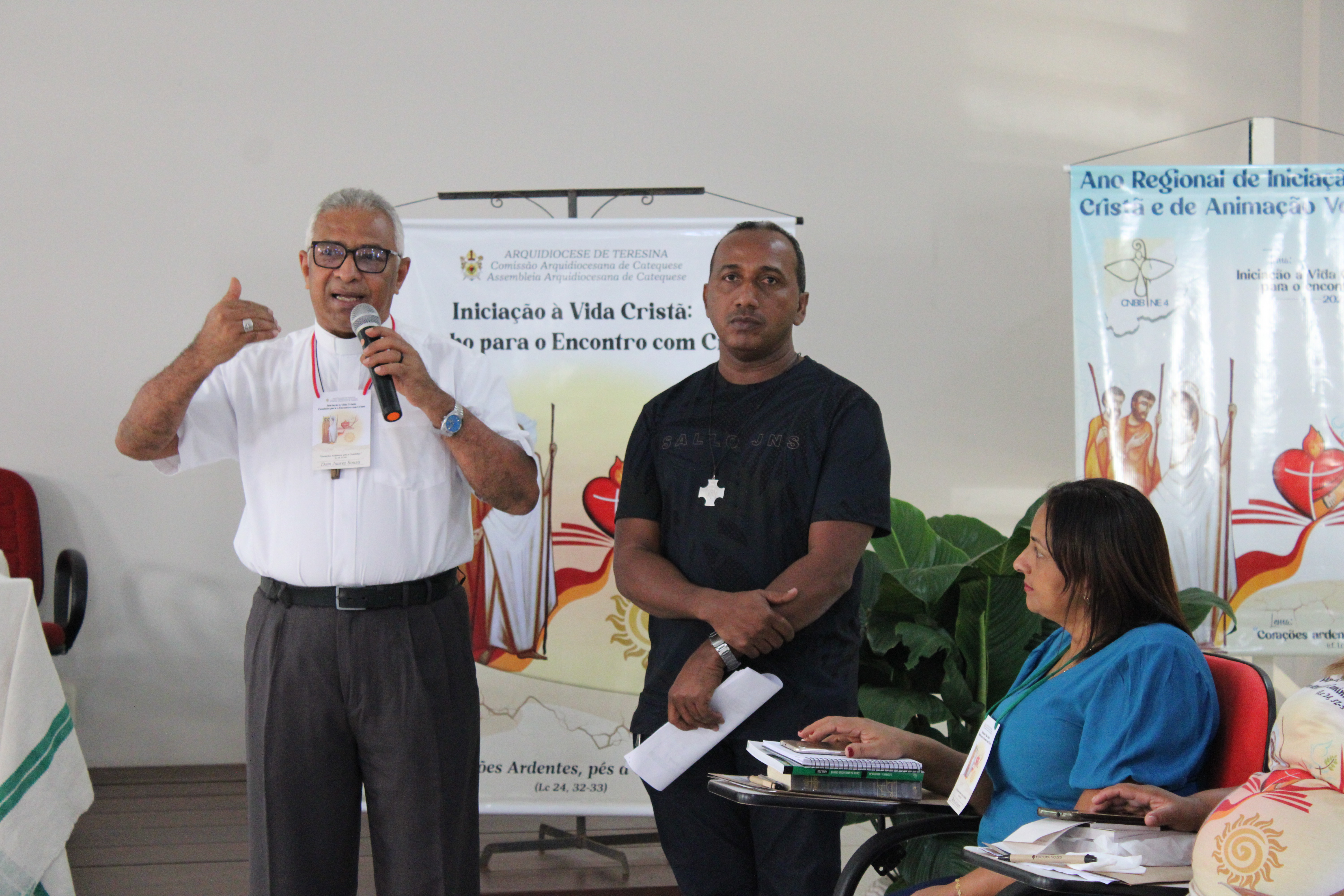 Arcebispo de Teresina durante Assembleia de Catequese do ano passado.