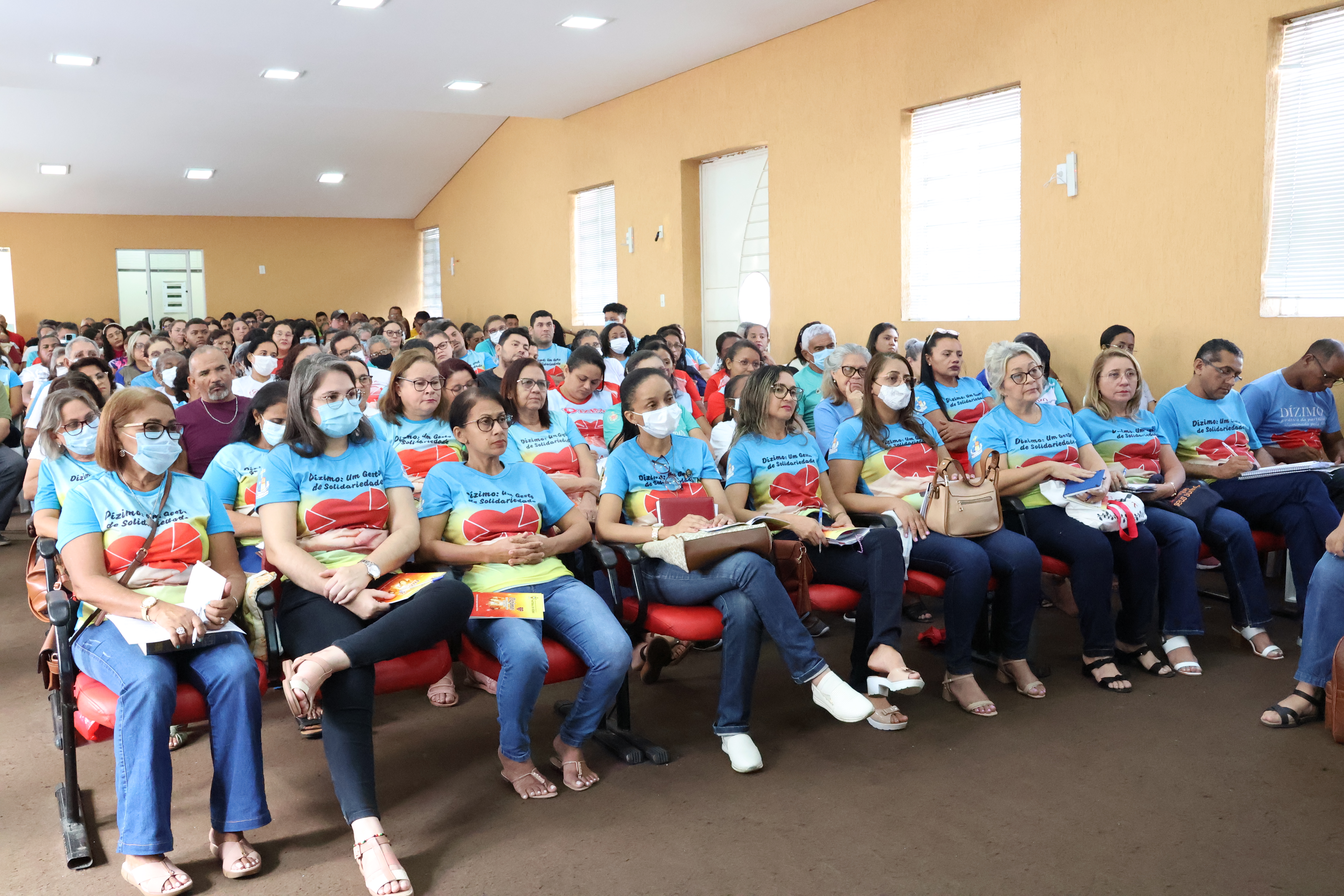 Lançamento da Cartilha do Dízimo em maio do ano passado.