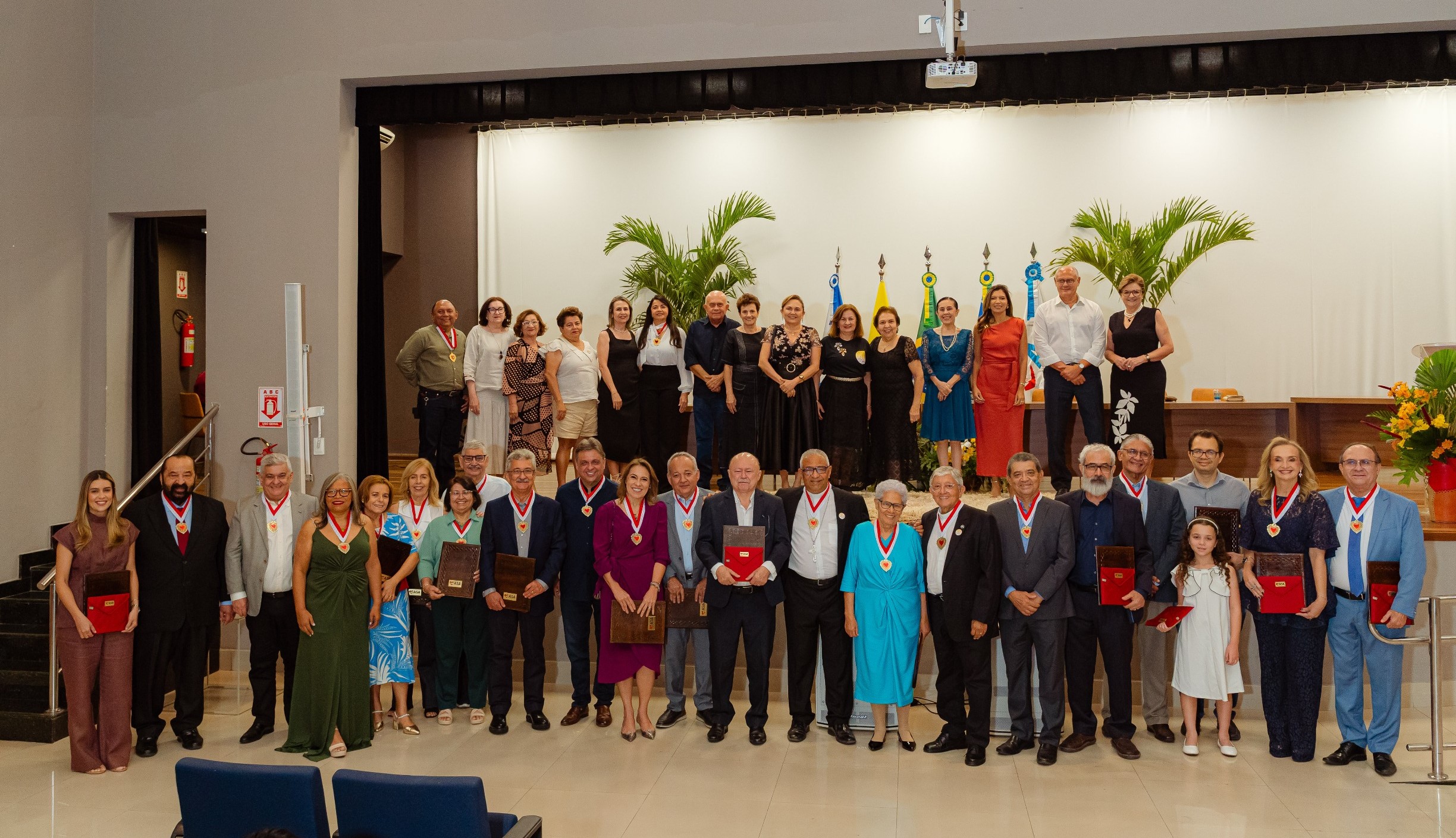 Em celebração aos 70 anos de atuação, ASA entrega Colar do Mérito “Bom Samaritano” a personalidades piauienses